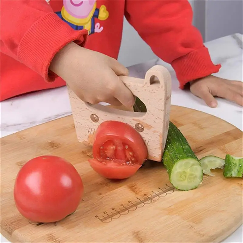 Cuchillo de madera para niños  - Kids Outdoor Kitchen Accessories reseña y precio